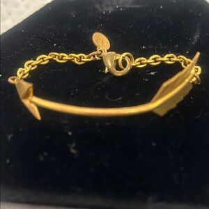 Handcrafted Gold Arrow Bracelet-NWT